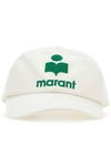 Tyron Logo Ball Cap White - ISABEL MARANT - BALAAN 1