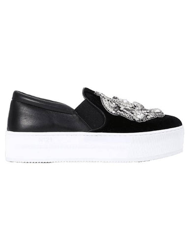 Rhinestone Slip-On Black - Nº 21 - BALAAN 1