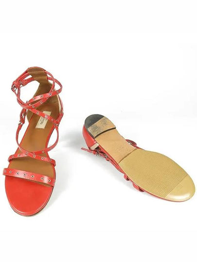 Smith Market red color sandals women s shoes - VALENTINO - BALAAN 2