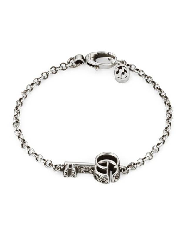 GG Mamont Key Charm Bracelet Silver YBA632207001 - GUCCI - BALAAN 2