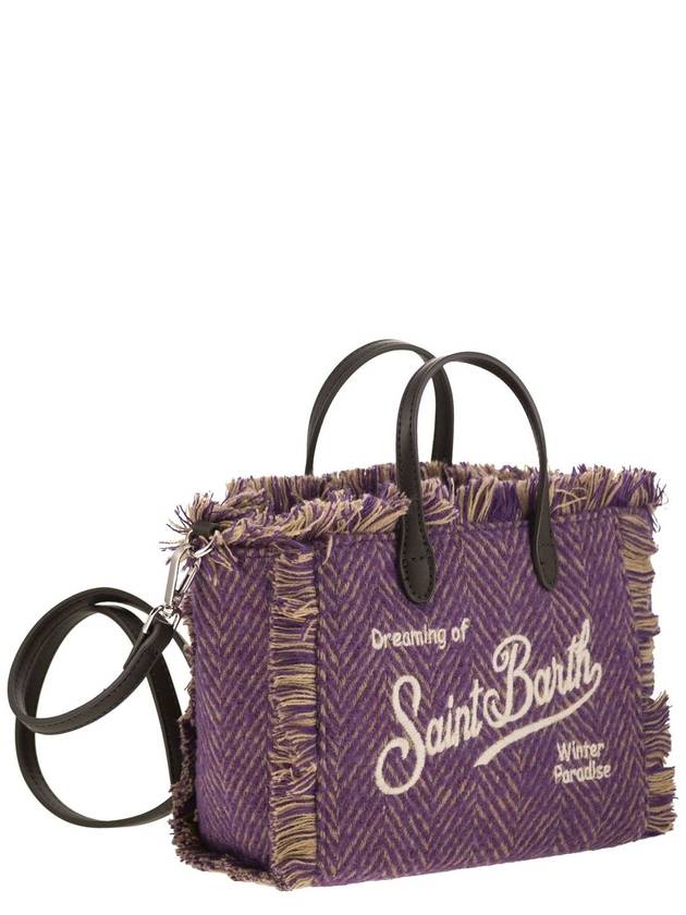 Mini Vanity bag with bangs and embroidered logo - MC 2 SAINT BARTH - BALAAN 4