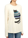 Siamese Long Sleeve T-Shirt Ivory - MAX MARA - BALAAN 4