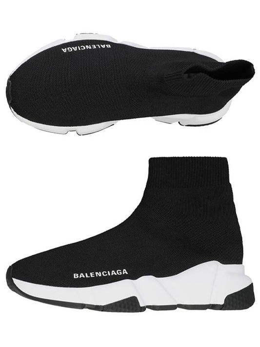 Speed Trainer High Top Sneakers Black - BALENCIAGA - BALAAN 2