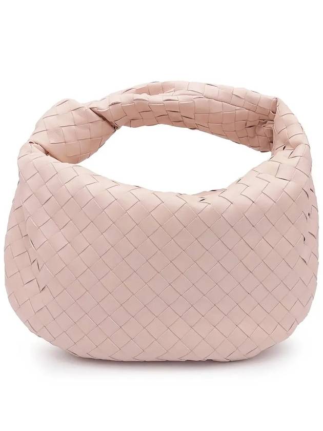 Teen Jodie Intrecciato Leather Tote Bag Pink - BOTTEGA VENETA - BALAAN 2