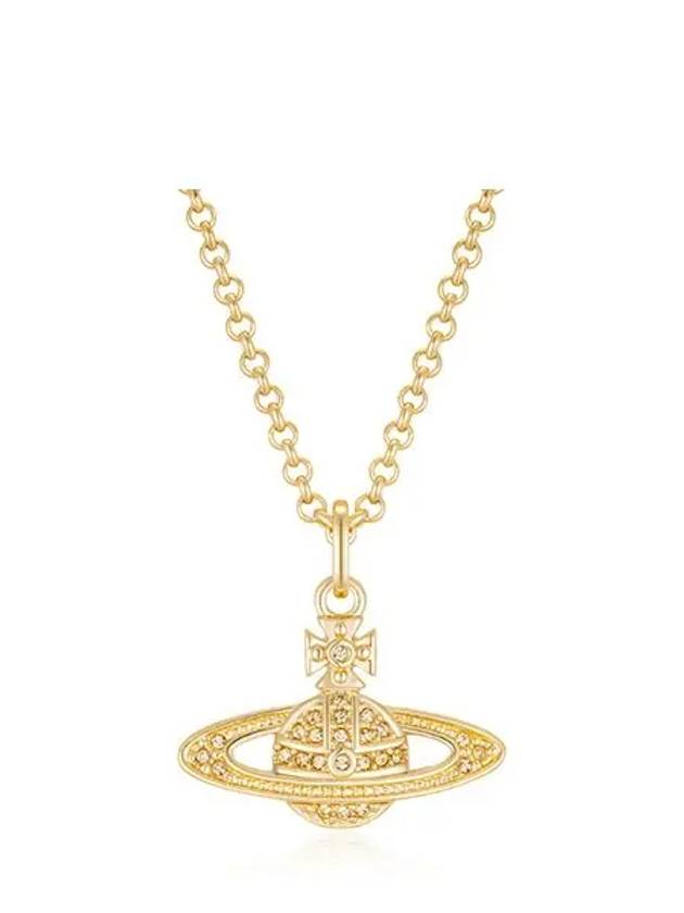 Mini Bas Relief Pendant Necklace Gold - VIVIENNE WESTWOOD - BALAAN 3