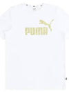 Short Sleeve Tee 586758 02 Essential Logo Execution - PUMA - BALAAN 2