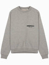 Fleece Core Crew Neck Sweatshirt Dark Oatmeal - FEAR OF GOD ESSENTIALS - BALAAN 1