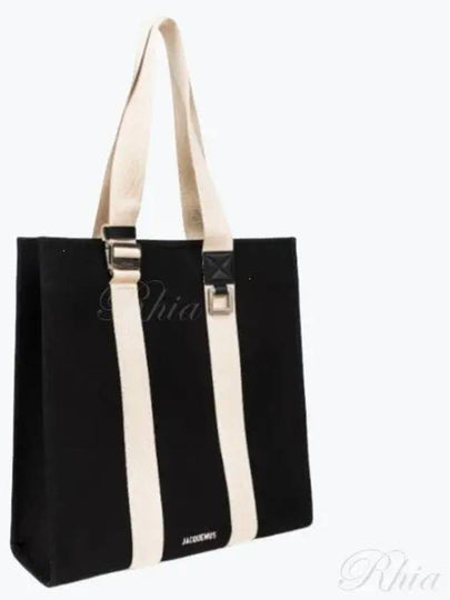 Le Cabas Cuedra Cotton Tote Bag Black - JACQUEMUS - BALAAN 2