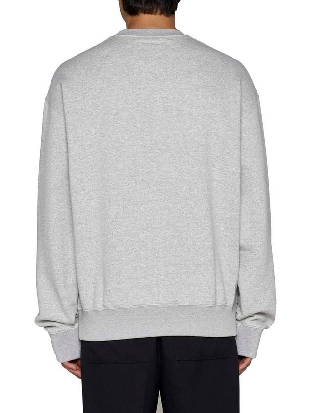 Men's Logo Sweatshirt Grey - JIL SANDER - BALAAN 7