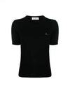 Bea Knit Top Black - VIVIENNE WESTWOOD - BALAAN 2