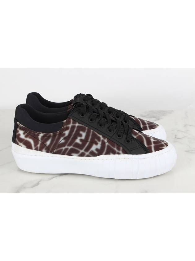 FF logo lace up sneakers 9 280 - FENDI - BALAAN 4