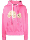 Bear Hoodie PMBB058C99FLE005 3260 - PALM ANGELS - BALAAN 1