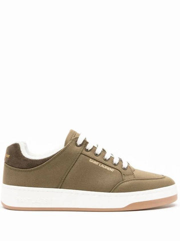 SL 61 Low Top Gabardine Sneakers 776269AANAA - SAINT LAURENT - BALAAN 1