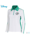 color combination zip-up long sleeve collar t-shirt DN1LTS004 - DISNEY GOLF - BALAAN 2