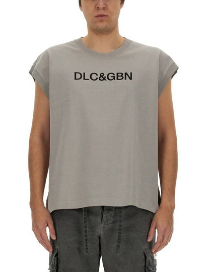 logo print t-shirt G8RF8TG7M3O - DOLCE&GABBANA - BALAAN 2