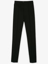 Women's Torino Side Zipper Straight Pants Nero - MAX MARA - BALAAN 2