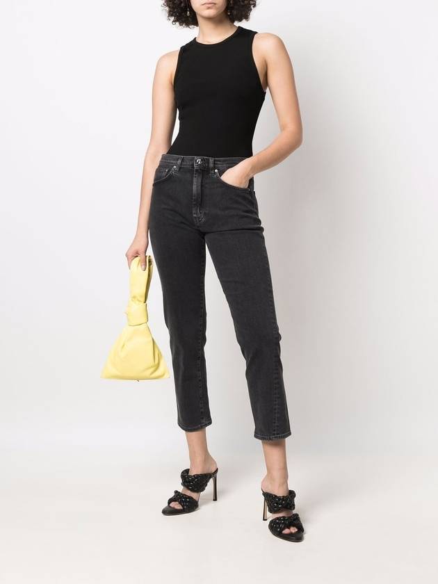 Twisted Seam Straight Jean Grey - TOTEME - BALAAN 3