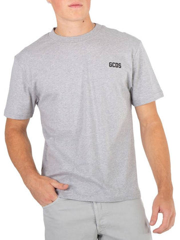 GCDS Logo Embroidered Cotton T-Shirt, Size Small - GCDS - BALAAN 1