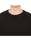 Lens Wappen Compact Cotton Knit Top Black - CP COMPANY - BALAAN 7