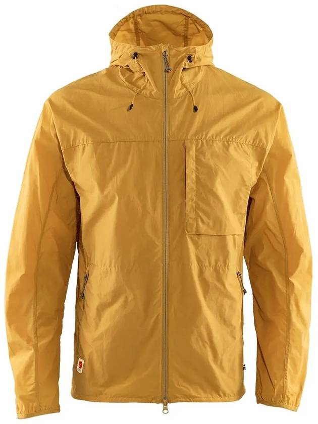 Men's High Cost Windbreaker Yellow - FJALL RAVEN - BALAAN 2