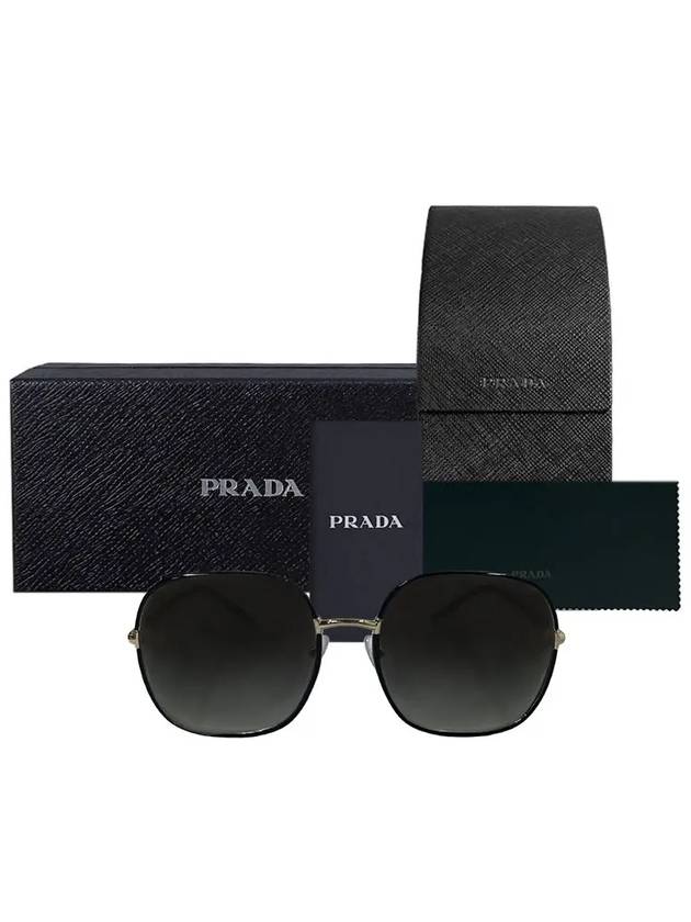 Eyewear Square Metal Sunglasses Black - PRADA - BALAAN 11