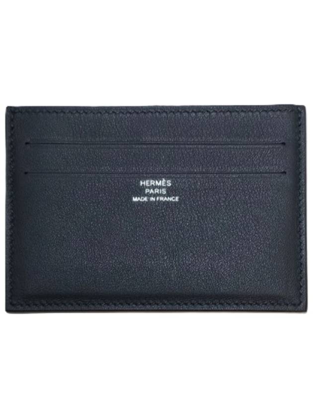 Citizen Twill Card Wallet Green - HERMES - BALAAN 3