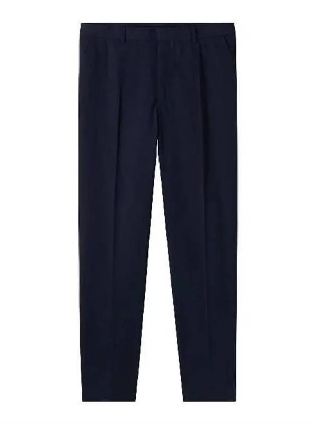 Casual Cotton Straight Pants Navy - A.P.C. - BALAAN 2