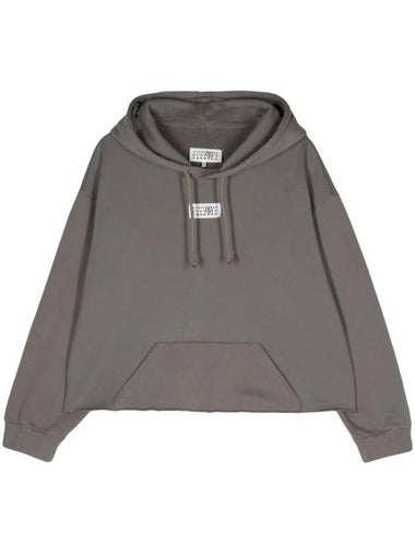 Single Stitch Hoodie Grey - MAISON MARGIELA - BALAAN 1