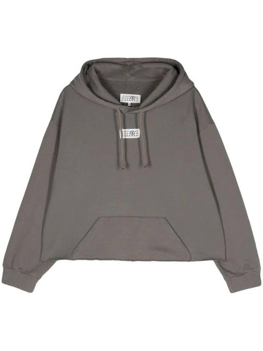 Single Stitch Hoodie Grey - MAISON MARGIELA - BALAAN 1