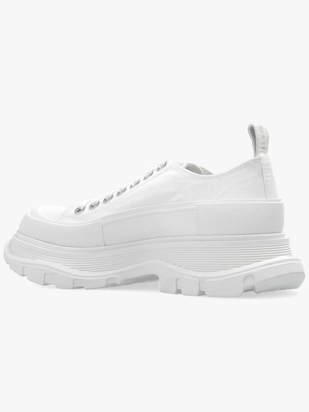 Tread Slick Low Top Sneakers White - ALEXANDER MCQUEEN - BALAAN 6