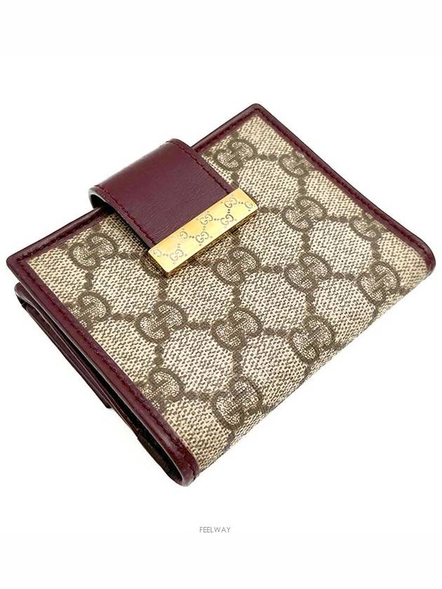 GG logo jacquard half wallet 2121091 - GUCCI - BALAAN 2