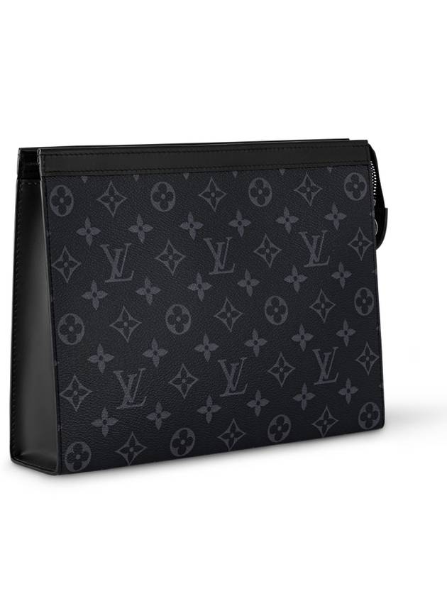 Pochette Voyage Monogram Eclipse Pouch Bag Black - LOUIS VUITTON - BALAAN 3