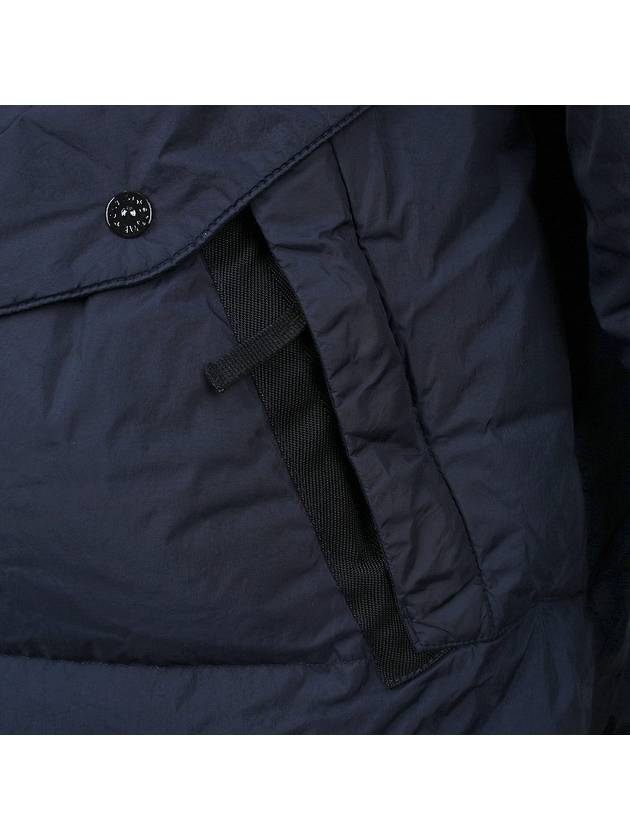 Wappen Patch Crinkle Labs Padding Navy - STONE ISLAND - BALAAN 10