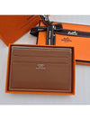 Citizen Twill Card Wallet Brown - HERMES - BALAAN 8