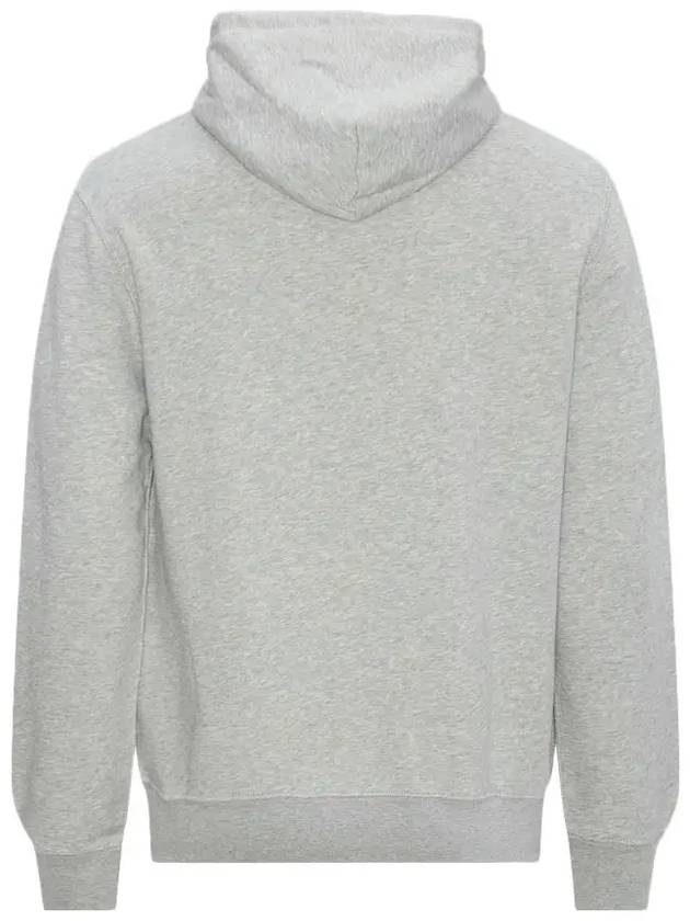 Bear Print Drawstring Hoodie Grey - POLO RALPH LAUREN - BALAAN 4