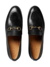 Women's Jordaan Horsebit Leather Loafers Black - GUCCI - BALAAN 2