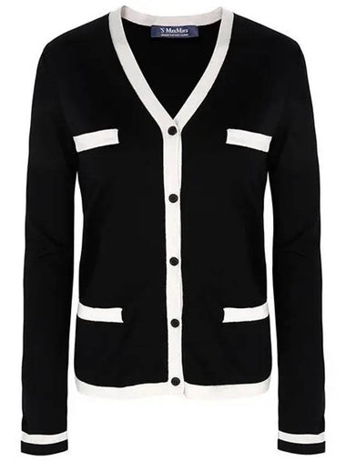 black Kenya wool cardigan 017 1210083 - MAX MARA - BALAAN 1