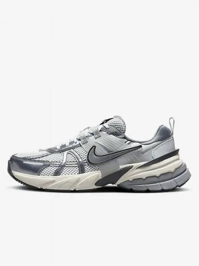 V2K Run Low Top Sneakers Pure Platinum Wolf Grey - NIKE - BALAAN 2