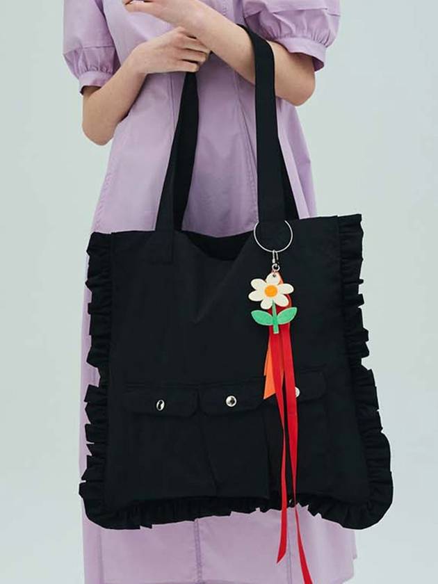 Utility Square Shirring BagBlack - OPENING SUNSHINE - BALAAN 4