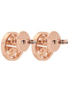 Miller Stud Earrings Rose - TORY BURCH - BALAAN 5