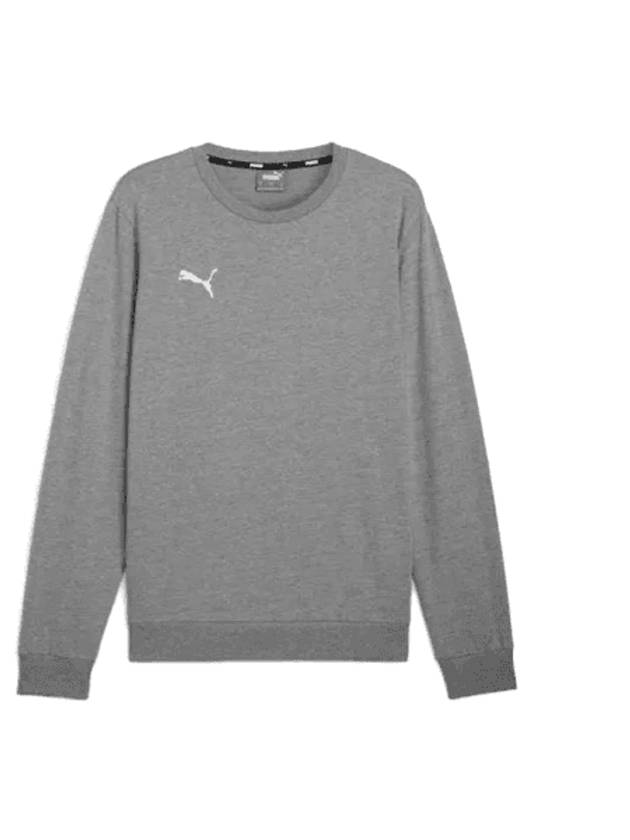 Team Goal Casual Long Sleeve T-Shirt Grey - PUMA - BALAAN 1