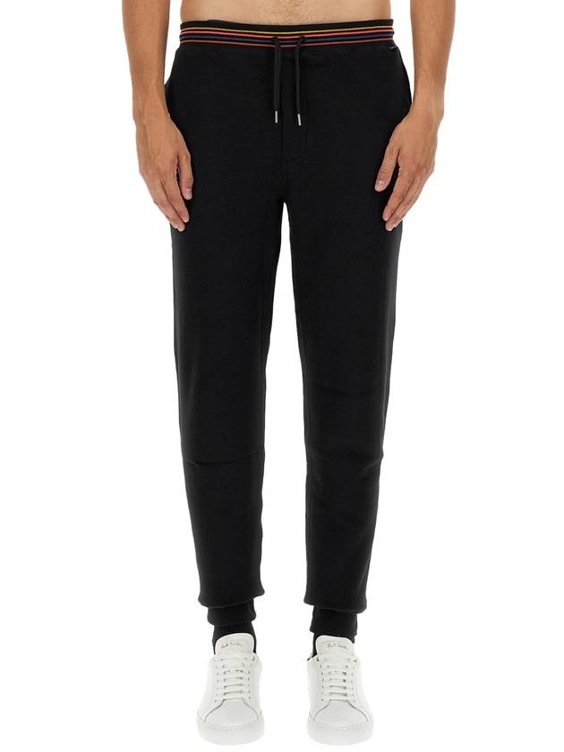 Artist Stripe Track Pants Black - PAUL SMITH - BALAAN 3