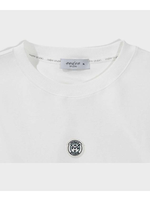 Symbol graphic short sleeve t-shirt ivory - FFEFF STUDIO - BALAAN 5