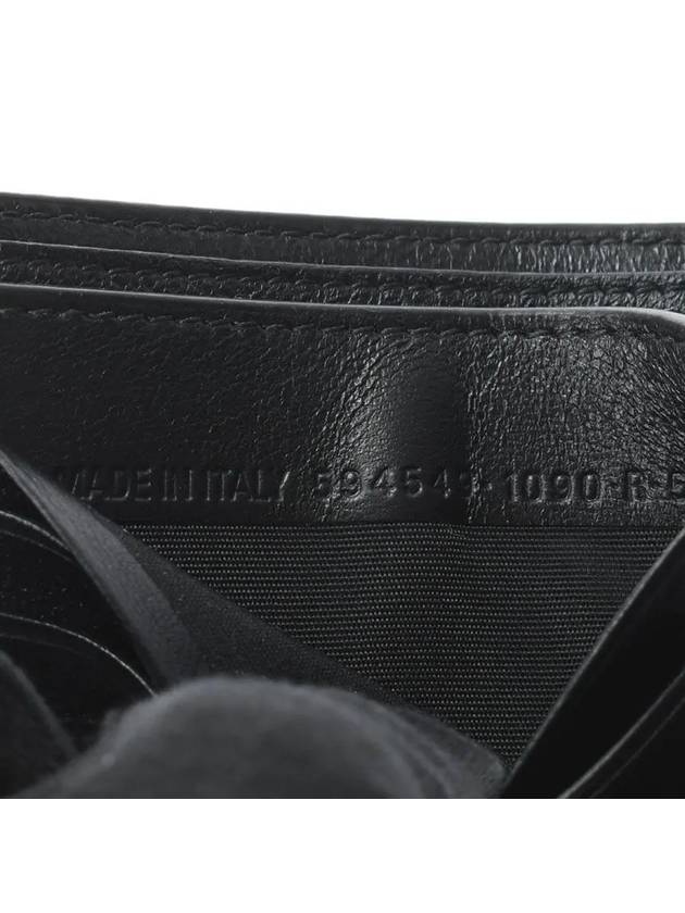 Cash Square Folded Wallet Black - BALENCIAGA - BALAAN 5