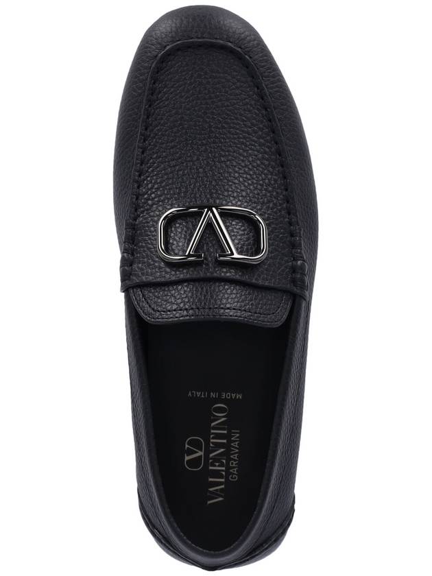 Valentino Garavani Flat shoes Black - VALENTINO - BALAAN 5