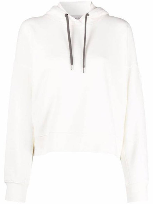 Moncler 8G00029 809LC 033 Ivory Women s Hoodie - MONCLER - BALAAN 1