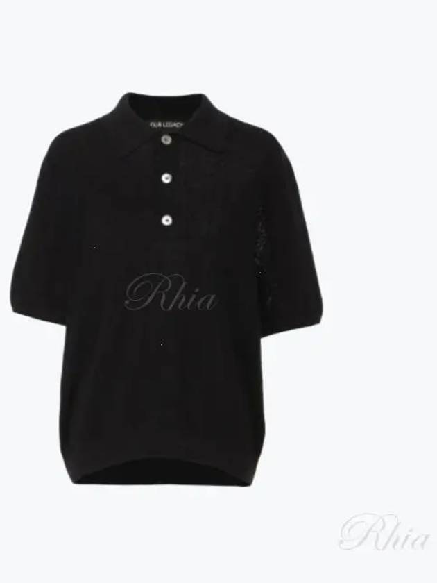 Traditional Polo Shirt Black - OUR LEGACY - BALAAN 2