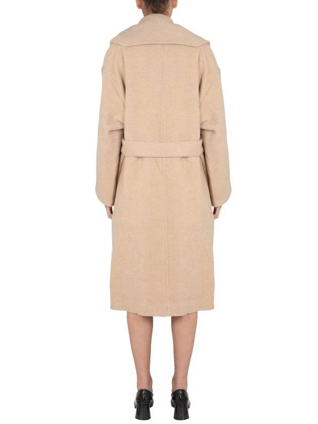 Patou Wool Maxi Coat - PATOU - BALAAN 4