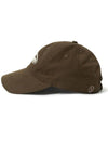 Pre order delivery September 27th Brushed applique cap brown - NOIRER - BALAAN 4