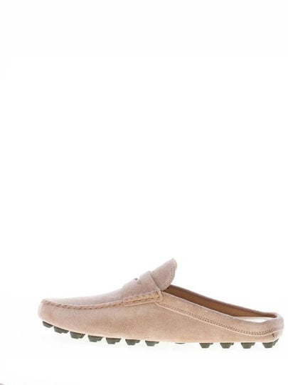 Gommino Bubble Suede Bloafers Beige - TOD'S - BALAAN 2